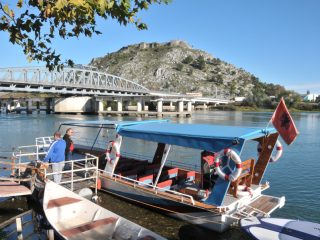 Buna River at Lake Shkodra