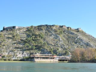 Buna River at Lake Shkodra