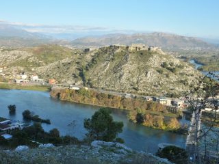 Buna River at Lake Shkodra