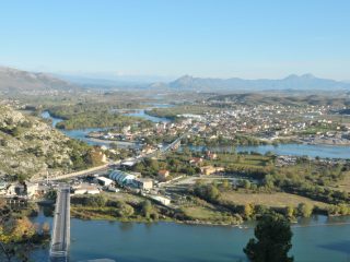 Buna River at Lake Shkodra