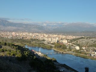 Buna River at Lake Shkodra