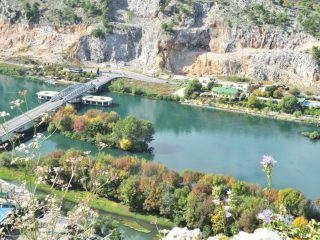 Buna River at Lake Shkodra