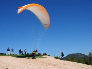 Gleitschirmfliegen über Alanya
