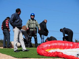 Gleitschirmfliegen über Alanya