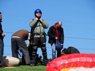 Gleitschirmfliegen über Alanya