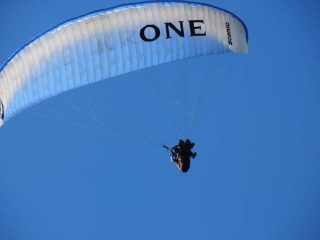 Gleitschirmfliegen über Alanya