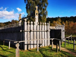 Slawen-Castle situated in Groß Rhaden