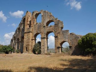 Aspendos - Quite impressive Roman aqueduct