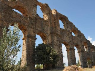 Aspendos - Quite impressive Roman aqueduct