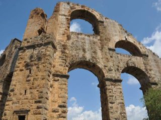 Aspendos - Quite impressive Roman aqueduct