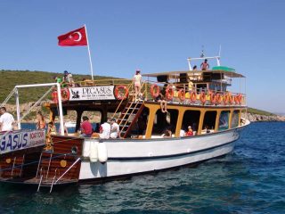 Cesme - boat trip to donkey island