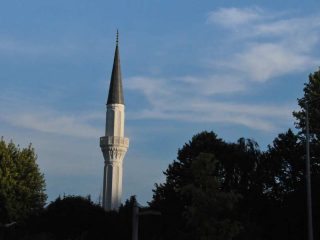Dursunbey Stadtpark im Zentrum