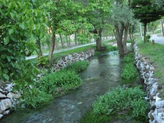 Dursunbey Stadtpark im Zentrum