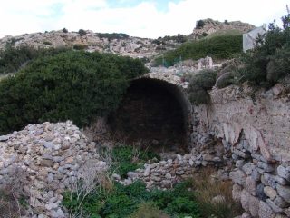 Knidos antike Stadtruinen