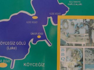 Köycegiz Lageplan