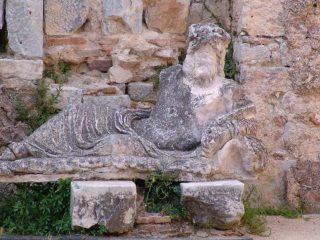 Ancient town of Miletus next to Menderes River