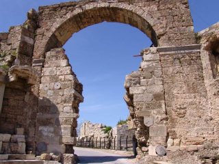Ancient Ruins of Roman Side