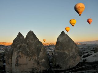 Göreme - Hot-air ballooning in Cappadocia