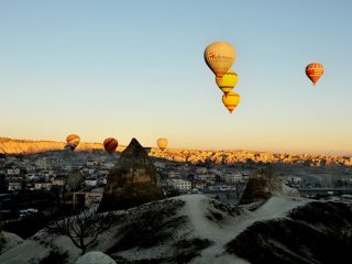 Göreme - Hot-air ballooning in Cappadocia