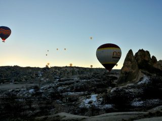 Göreme - Hot-air ballooning in Cappadocia