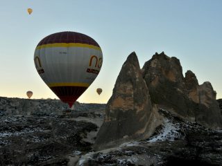 Göreme - Hot-air ballooning in Cappadocia