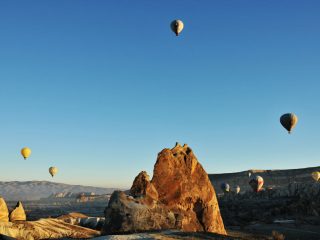 Göreme - Hot-air ballooning in Cappadocia