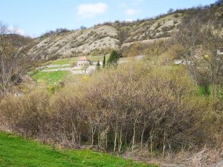 Biking along Unstrut Wine Route from Freyburg