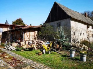 Biking along Unstrut Wine Route from Freyburg