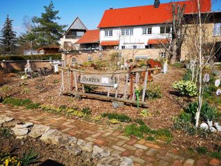 Biking along Unstrut Wine Route from Freyburg