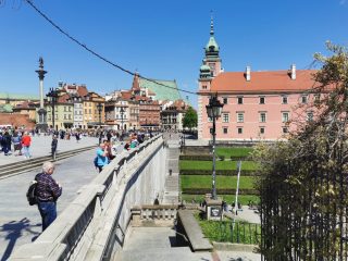Spaziergang durch die Altstadt von Warschau