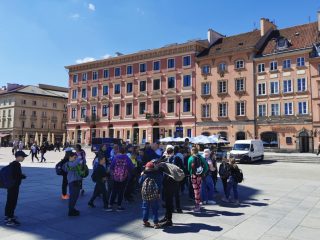 Spaziergang durch die Altstadt von Warschau