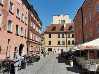 Spaziergang durch die Altstadt von Warschau