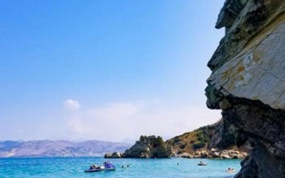 The seaside resort of Saranda - just a stone's throw to Corfu