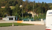 Camper Stop Princeplatz at Visnja Gora in Slovenia