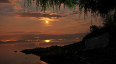 Camping Aktivitäten - Abendstimmung am Ohridsee