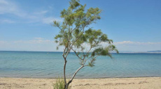Peraia – The beach opposite Thessaloniki