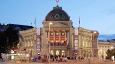 Stage of Volkstheater in Vienna