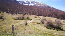Going for Magaro Mountain at National Park Galicica