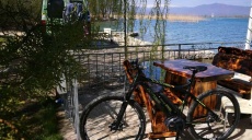 Spring at Lake Ohrid - mountain bike tour to Radolišta