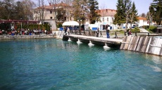 From Camping Rino to Struga - bike path well usable