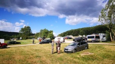 Meeting with the roof tent nomads in Stadtoldendorf