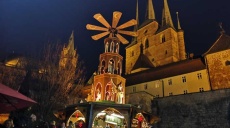 To the end of the year a last Christmas market in Erfurt