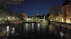 Nürnberg - durch die Altstadt bei Nacht