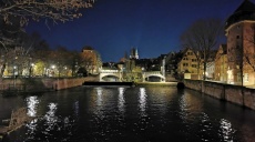 Nuremberg - through the old town at night