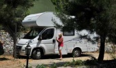 Station 26. Alaturka Oba camper stop in Alanya