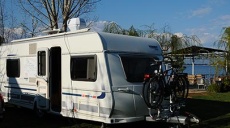 Camper route for wintering across the Balkans to the south