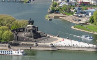 Das Deutsche Eck in Koblenz – ein symbolträchtiger Ort