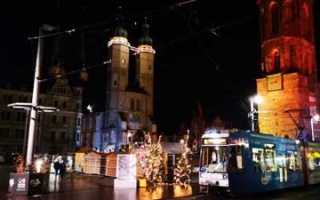 Christmas market in Halle: a solution despite Corona?