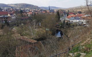 Rückfahrt von Dornburg – Besuch des Ortsteils Camburg