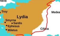 Lydien Hauptstadt Sardes